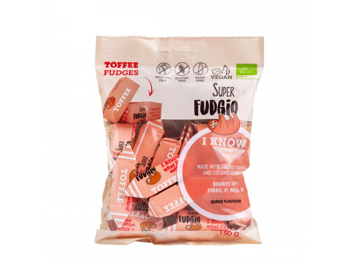 Безглютеновые ириски фаджа BIO, 150г